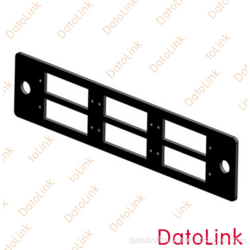 Sc 6 Holes Duplex Fiber Optic Adapter Plate/Sc 6 Port (Core) Duplex Plate